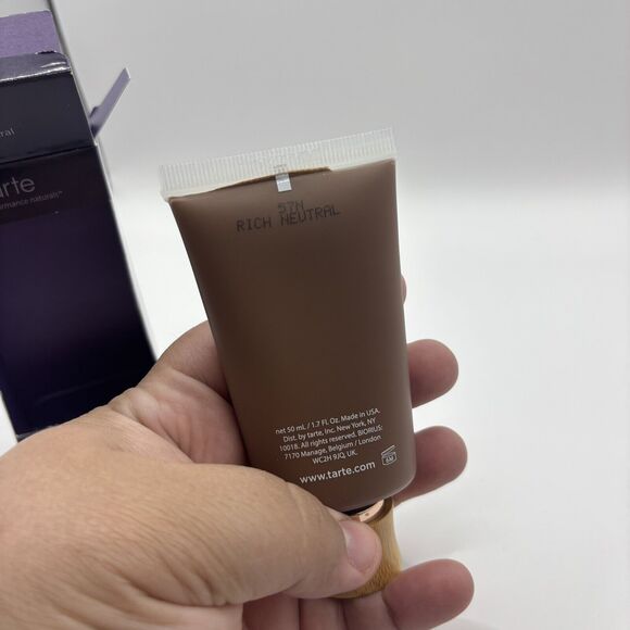 Tarte Amazonian clay 16-hour full coverage foundation - 57N - Rich Neutral 1.7oz - Picture 5 of 7